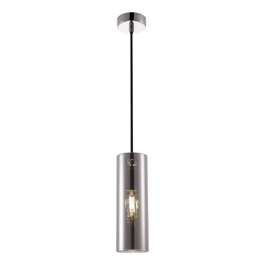 Maytoni P011PL-01CH - Lampadario a sospensione con filo GIOIA 1xE14/40W/230V nero