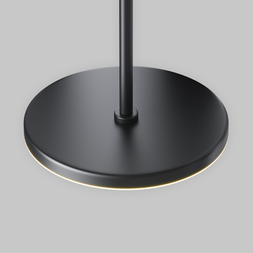 Maytoni P076PL-L12W3K-B - Lampadario LED a sospensione con filo PLATO LED/12W/230V 3000K nero