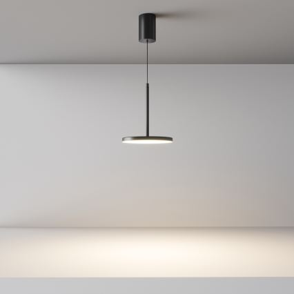 Maytoni P076PL-L12W3K-B - LED-Hängeleuchte PLATO LED/12W/230V 3000K schwarz