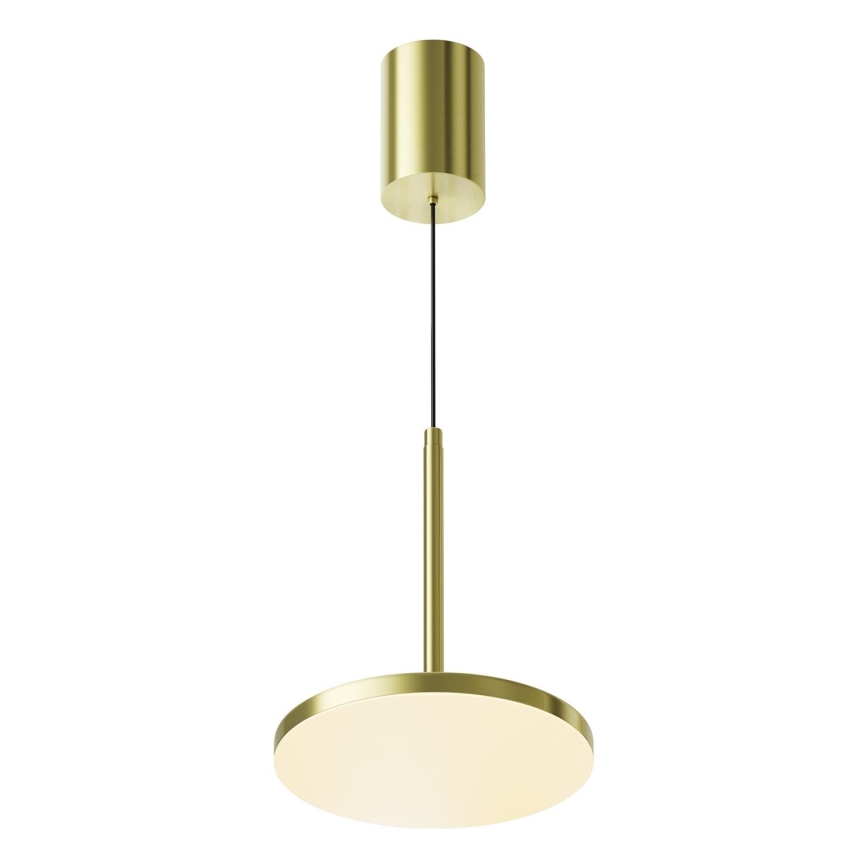 Maytoni P076PL-L12W3K-BS - Lampadario LED a sospensione con filo PLATO LED/12W/230V 3000K oro