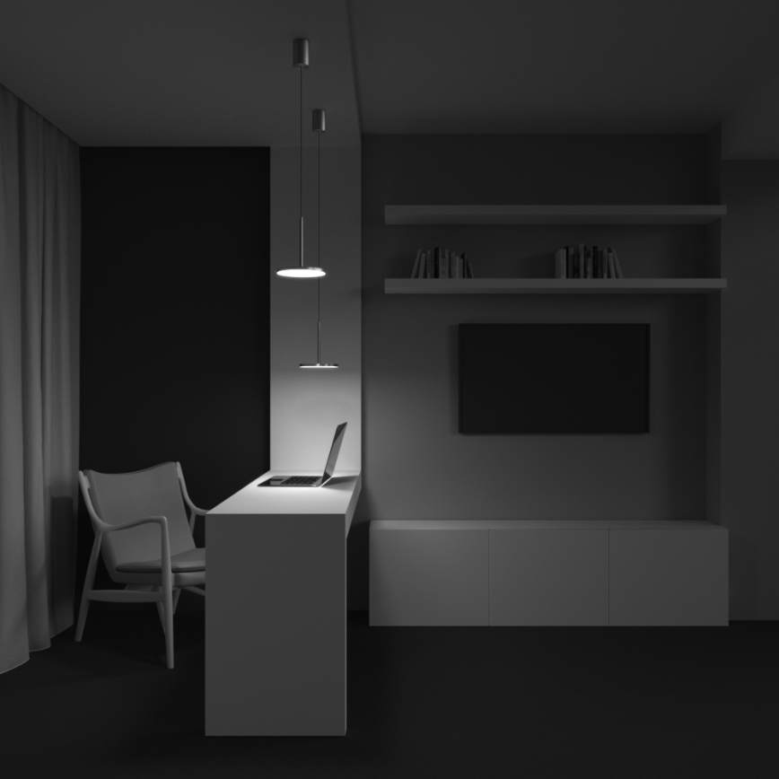 Maytoni P076PL-L12W3K-BS - Lampadario LED a sospensione con filo PLATO LED/12W/230V 3000K oro