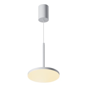 Maytoni P076PL-L12W3K-W - Lampadario LED a sospensione con filo PLATO LED/12W/230V 3000K bianco