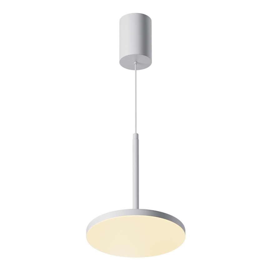 Maytoni P076PL-L12W3K-W - Lampadario LED a sospensione con filo PLATO LED/12W/230V 3000K bianco