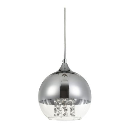 Maytoni P140-PL-110-1-N - Lampadario a sospensione con filo FERMI 1xE27/60W/230V cromo lucido