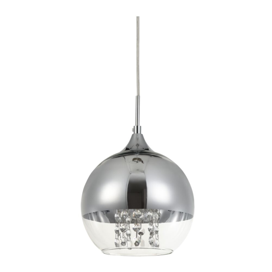 Maytoni P140-PL-110-1-N - Lampadario a sospensione con filo FERMI 1xE27/60W/230V cromo lucido