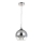 Maytoni P140-PL-110-1-N - Lampadario a sospensione con filo FERMI 1xE27/60W/230V cromo lucido