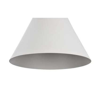 Maytoni P359-PL-01-W - Lampadario a sospensione con filo BICONES 1xE27/60W/230V diametro 22 cm bianco/beige