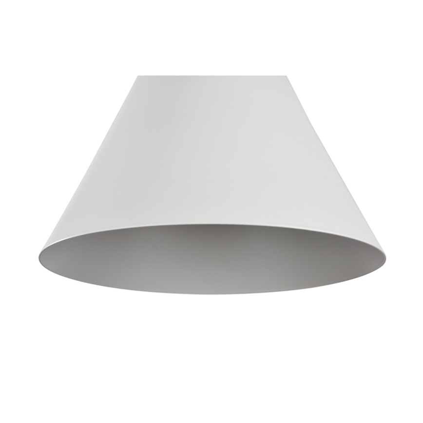 Maytoni P359-PL-01-W - Lampadario a sospensione con filo BICONES 1xE27/60W/230V diametro 22 cm bianco/beige