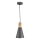 Maytoni P359-PL-140-C - Lampadario a sospensione con filo BICONES 1xE27/60W/230V diametro 14 cm grigio/beige