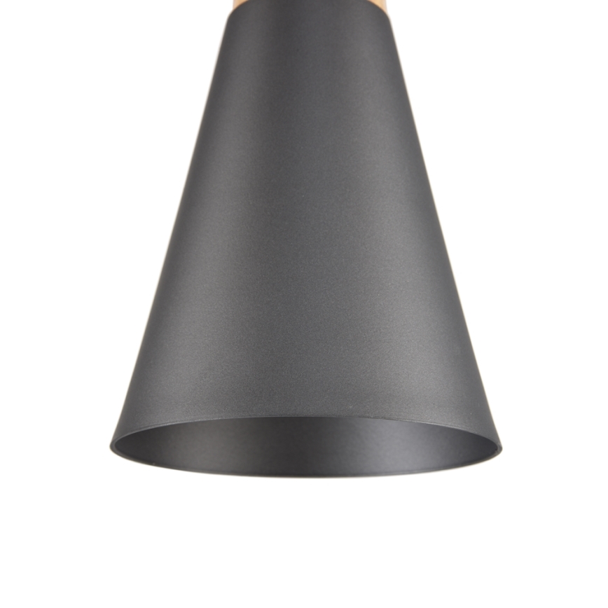 Maytoni P359-PL-140-C - Lampadario a sospensione con filo BICONES 1xE27/60W/230V diametro 14 cm grigio/beige