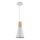 Maytoni P359-PL-140-W - Hängeleuchte BICONES 1xE27/60W/230V d 14 cm weiß/beige