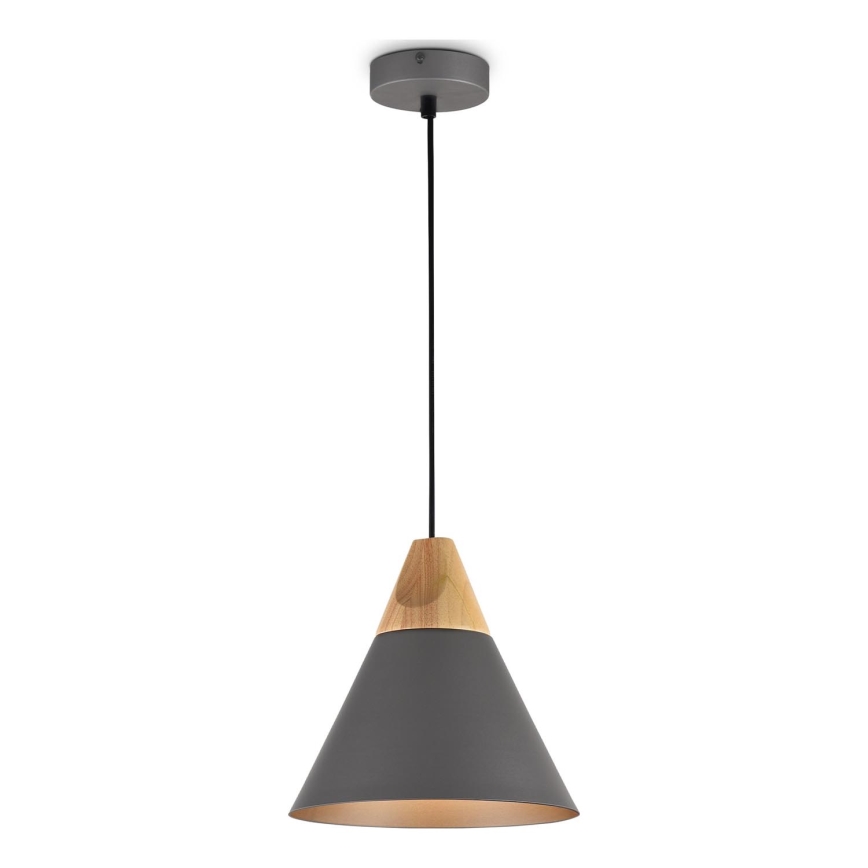 Maytoni P359-PL-220-C - Hängeleuchte BICONES 1xE27/60W/230V d 22 cm grau/beige