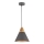 Maytoni P359-PL-220-C - Suspension filaire BICONES 1xE27/60W/230V d. 22 cm gris/beige