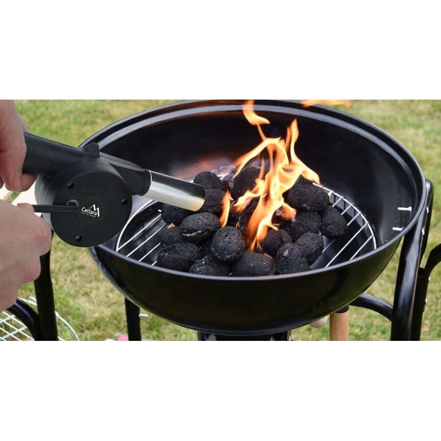 Mechanical grill bellow nero