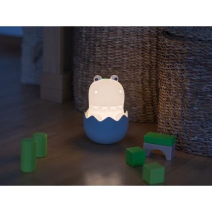 MegaLight - Dimmbare, aufladbare Kinder-Leuchte mit Touch-Funktion (LED RGB) DIGGY DINO LED/5V