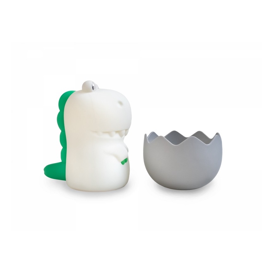MegaLight - Dimmbare, aufladbare Kinder-Leuchte mit Touch-Funktion (LED RGB) DIGGY DINO LED/5V