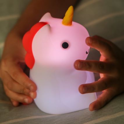MegaLight - Dimmbare, aufladbare Kinder-Leuchte mit Touch-Funktion (LED RGB) MAGGY MAGIC LED/5V
