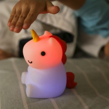 MegaLight - Dimmbare, aufladbare Kinder-Leuchte mit Touch-Funktion (LED RGB) MAGGY MAGIC LED/5V