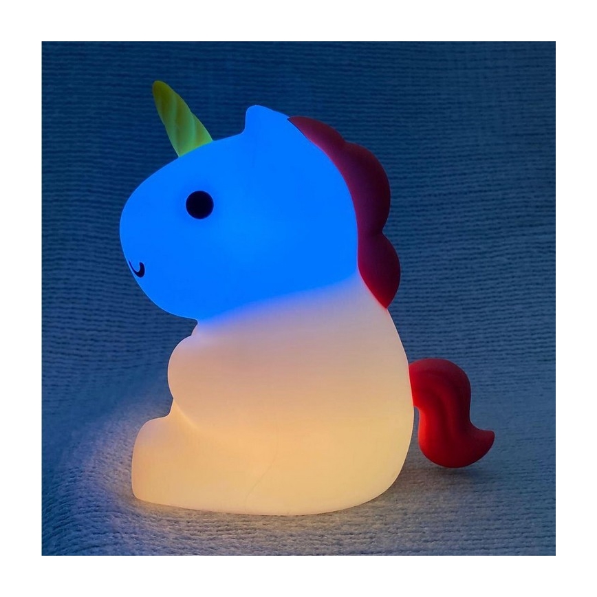 MegaLight - Dimmbare, aufladbare Kinder-Leuchte mit Touch-Funktion (LED RGB) MAGGY MAGIC LED/5V