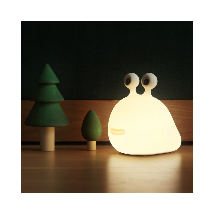 MegaLight - Dimmbare, aufladbare Kinder-Leuchte mit Touch-Funktion (LED RGB) MOMO MOON LED/5V