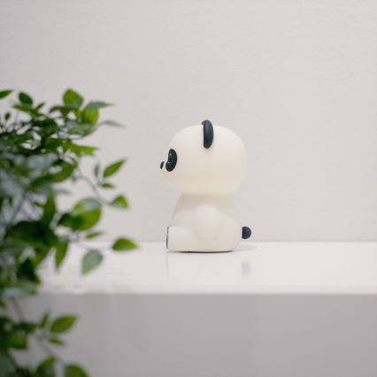 MegaLight - Lampada touch per bambini a LED RGB dimmerabile e ricaricabile PADDY PANDA LED/5V