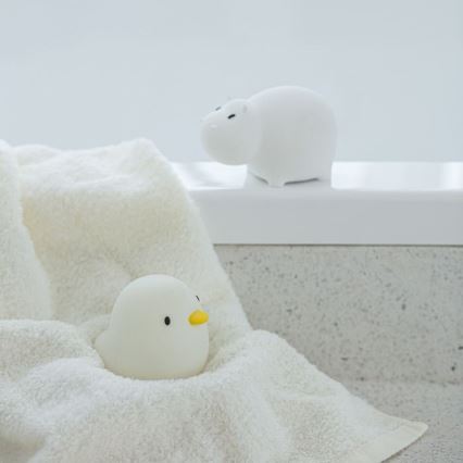 MegaLight - Lampe de bain tactile rechargeable pour enfants RGB SWIMMY DUCK LED/5V IP67