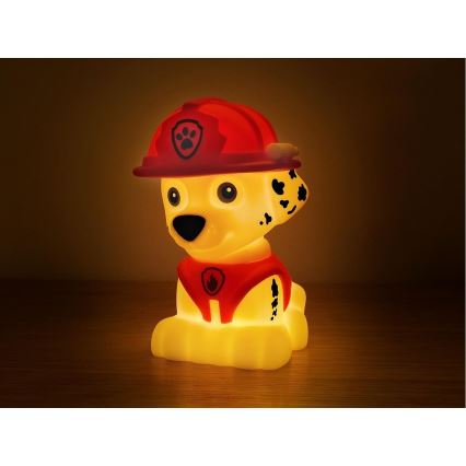 MegaLight - Lampe rechargeable à intensité variable pour enfants PAW PATROL MARSHALL LED/5V