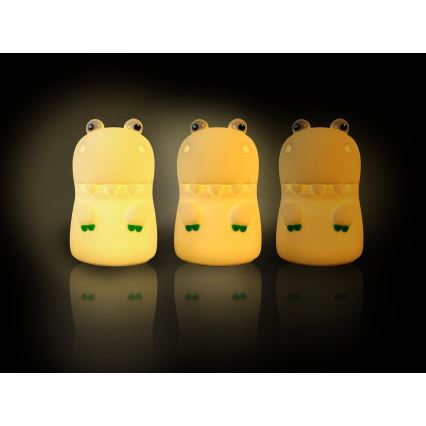 MegaLight - Lampe RGB tactile rechargeable à intensité variable pour enfants DIGGY DINO LED/5V