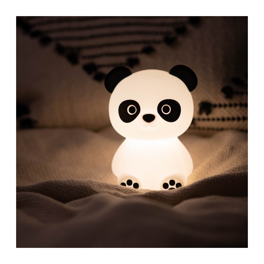 MegaLight - Lampe tactile RGB à intensité variable pour enfants PADDY PANDA LED/5V