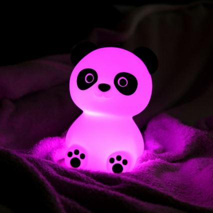 MegaLight - Lampe tactile RGB à intensité variable pour enfants PADDY PANDA LED/5V