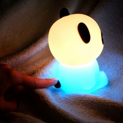 MegaLight - Lampe tactile RGB à intensité variable pour enfants PADDY PANDA LED/5V