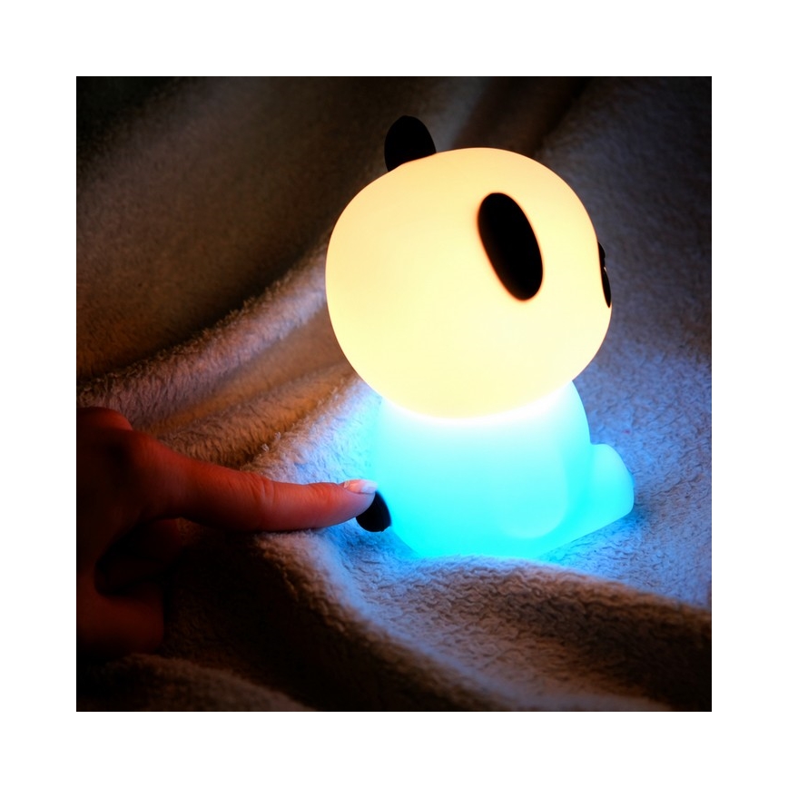 MegaLight - Lampe tactile RGB à intensité variable pour enfants PADDY PANDA LED/5V