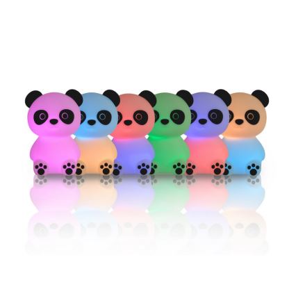 MegaLight - Lampe tactile RGB à intensité variable pour enfants PADDY PANDA LED/5V