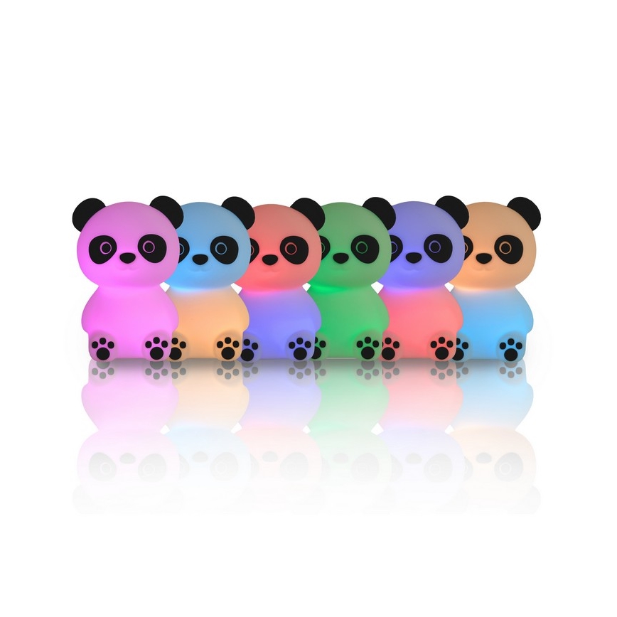 MegaLight - Lampe tactile RGB à intensité variable pour enfants PADDY PANDA LED/5V