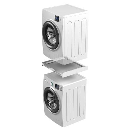 Meliconi 656114 - Entretoise pour lave-linge et sèche-linge 70 cm blanche