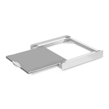 Meliconi 656114 - Kit di sovrapposizione per lavatrice e asciugatrice 70 cm bianco