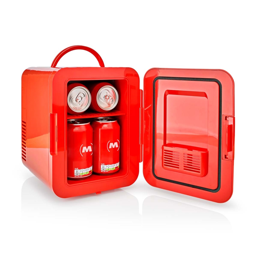Melissa - Tragbarer Mini-Kühlschrank 48W/12/230V rot