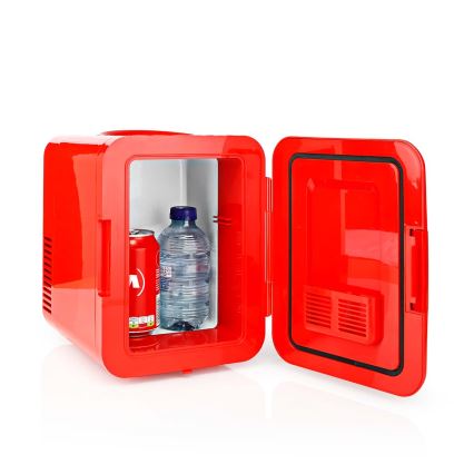 Melissa - Tragbarer Mini-Kühlschrank 48W/12/230V rot