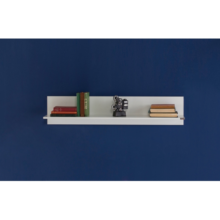 Mensola 25x120 cm bianco
