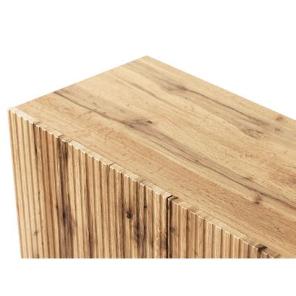 Mensola a muro + specchio a muro CON rovere wotan