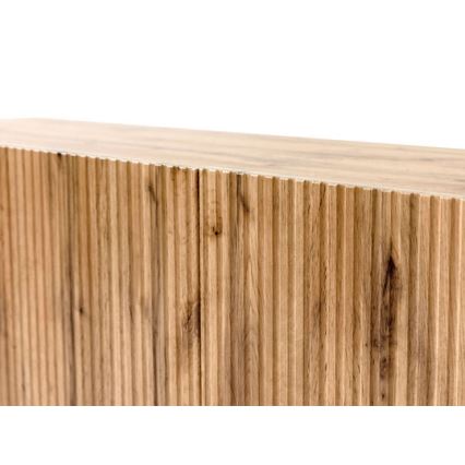 Mensola a muro + specchio a muro CON rovere wotan