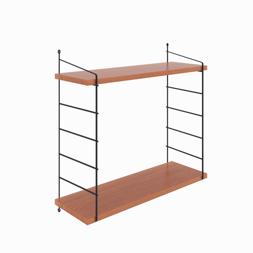Mensola ARMONI 58x72 cm marrone/nero