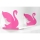 Mensola da parete KUGU 20x60 cm rosa/bianco