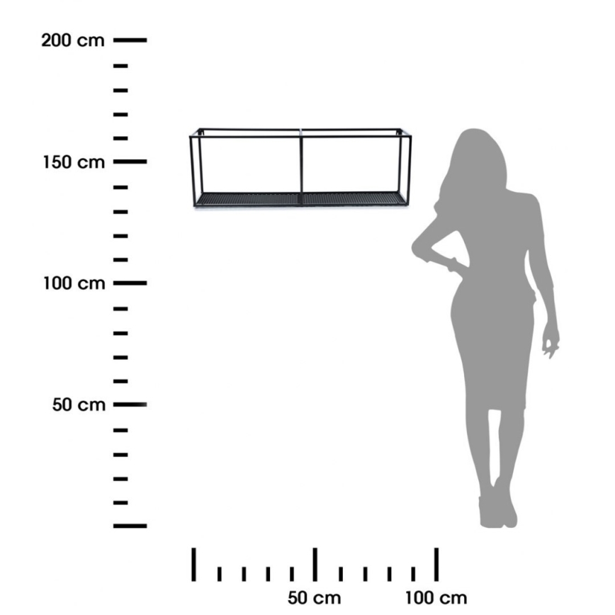 Mensola LOFT 30x90 cm