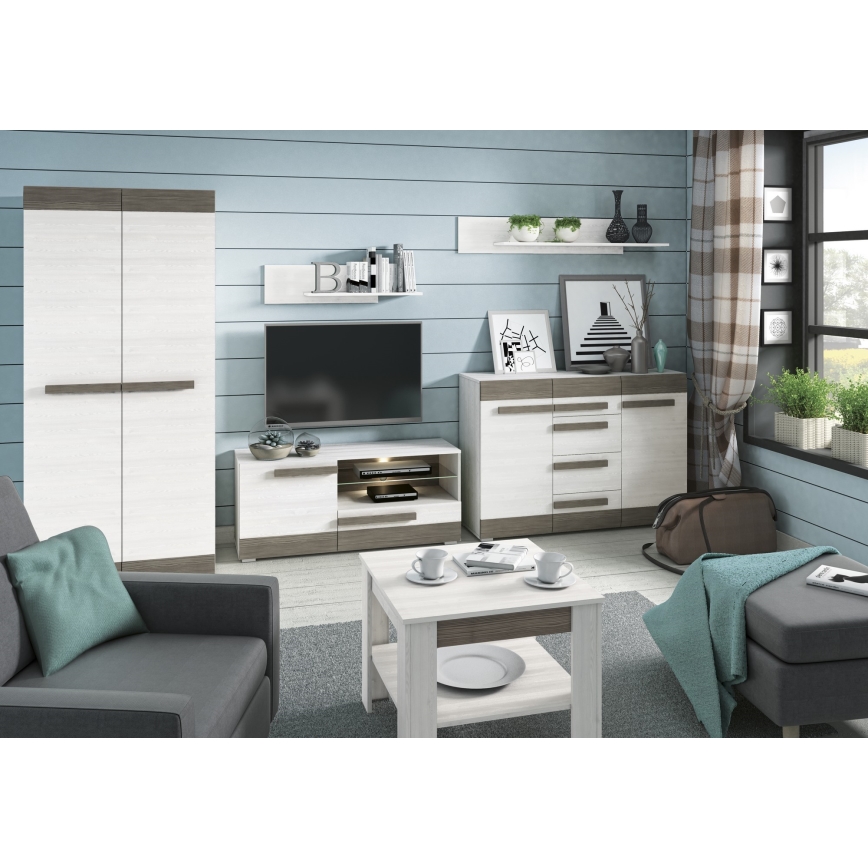 Mensola SARPA 23x92 cm bianco