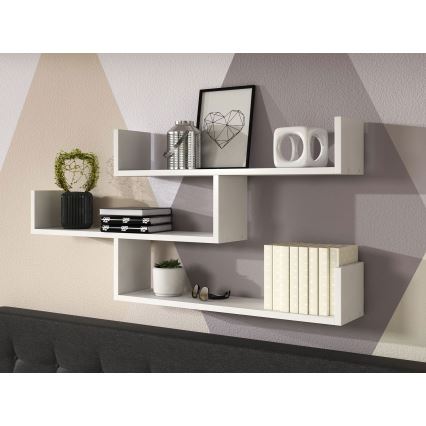 Mensola TRIO 55x119 cm bianco