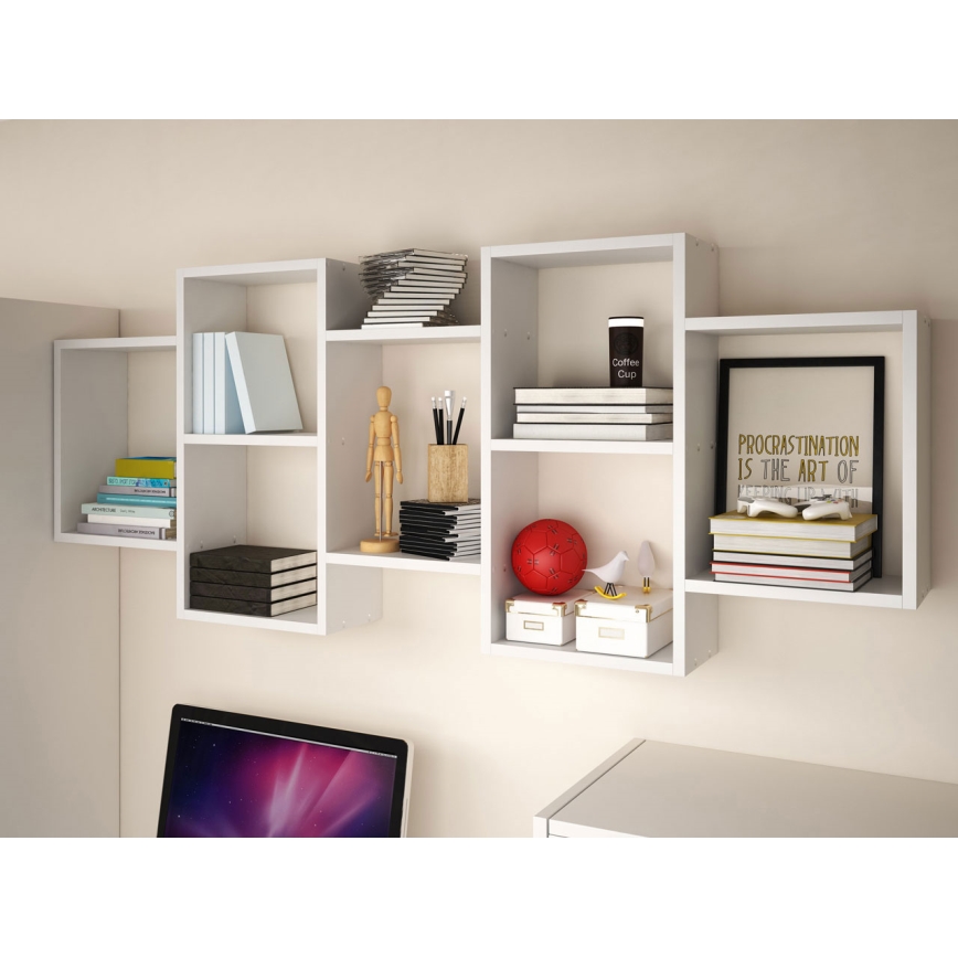 Mensola TRIO 65x161 cm bianco