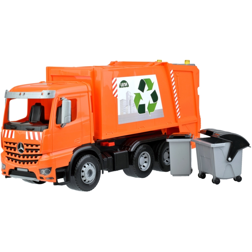 Mercedes WORXX Müllwagen 53 cm orange