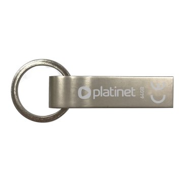 Metallo impermeabile Flash Disk USB 64GB cromo opaco