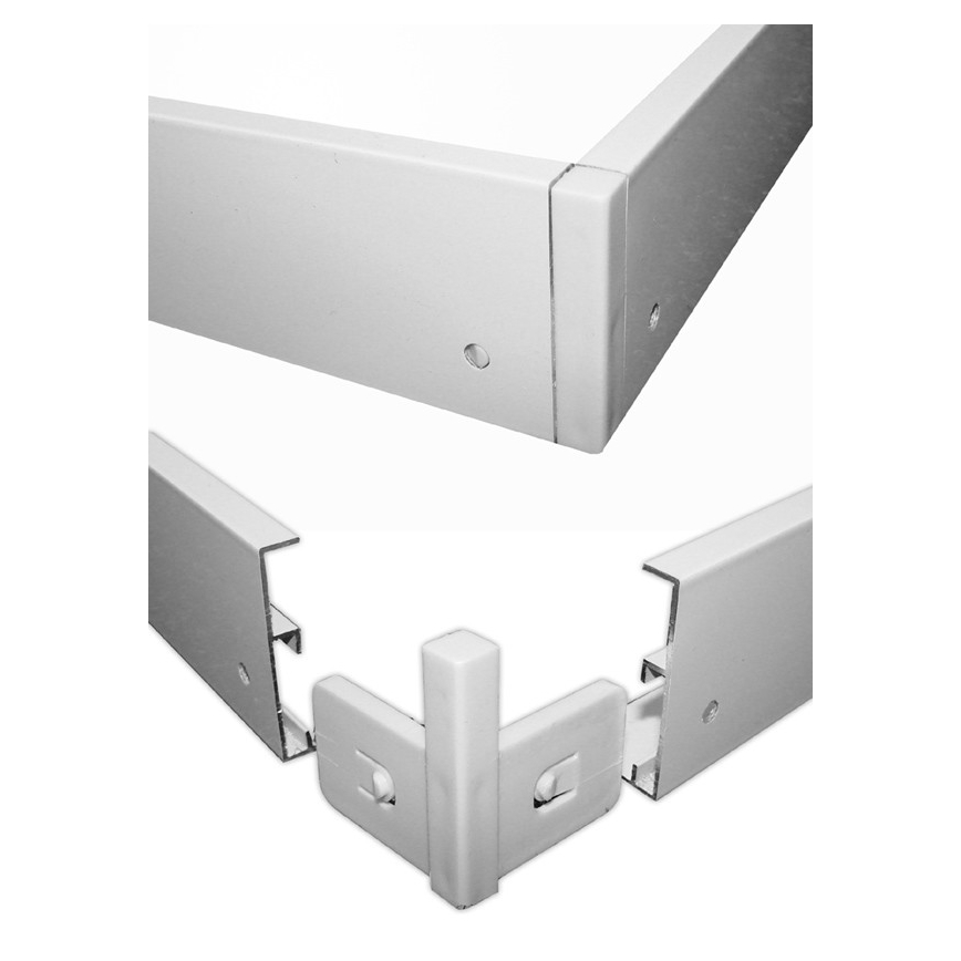 Metallrahmen zur Installation von LED-Panels CHRIS 1200x300 mm